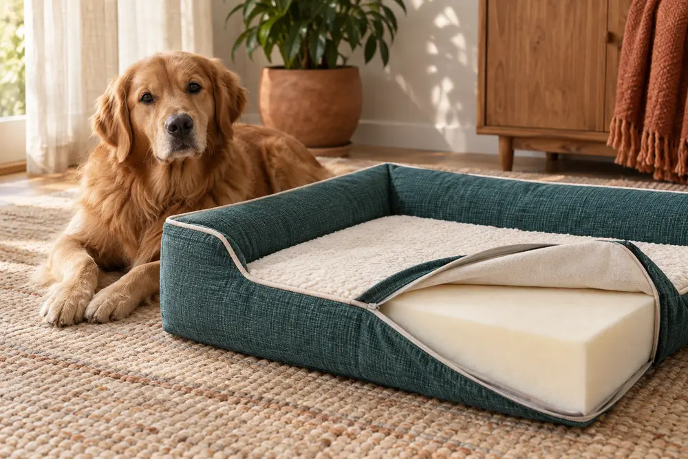 WLVOGUE — Supportive dog bed details