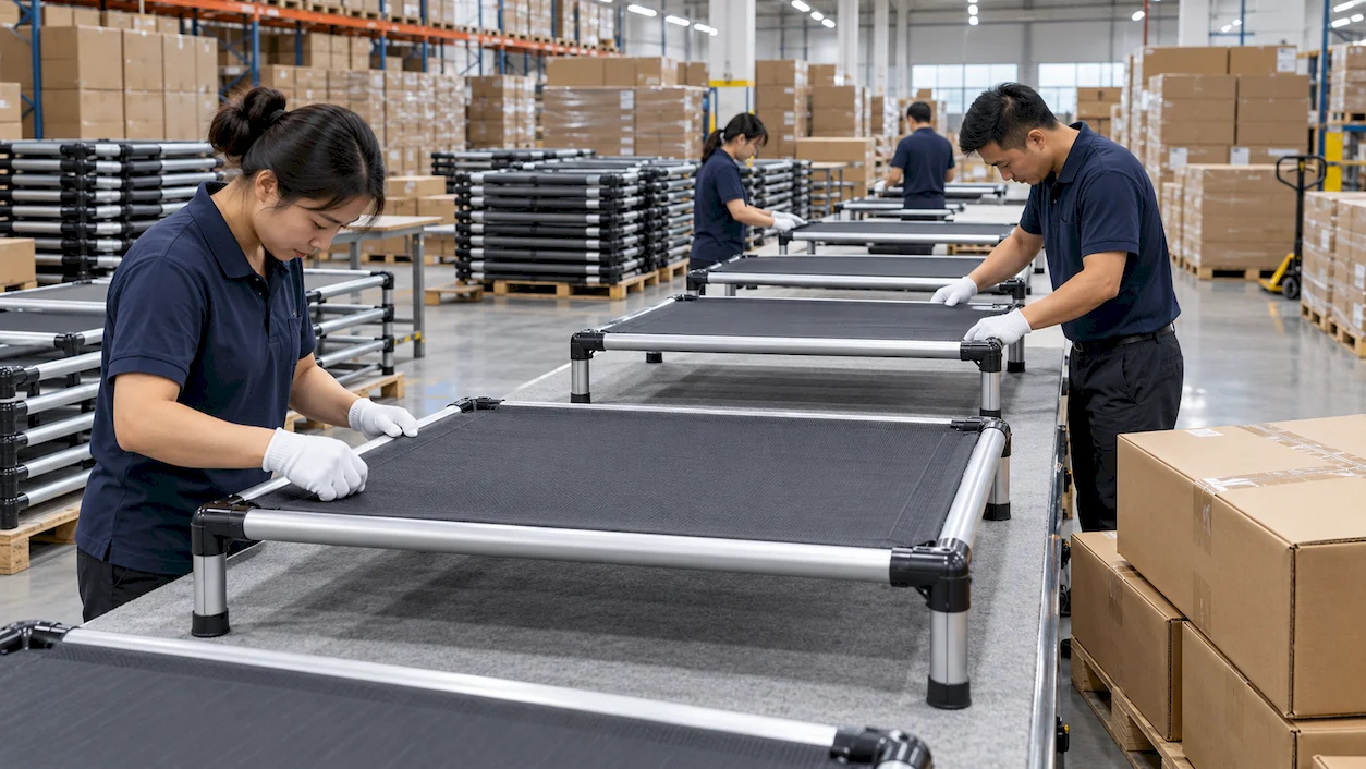 WLVOGUE dog bed quality control and product inspection