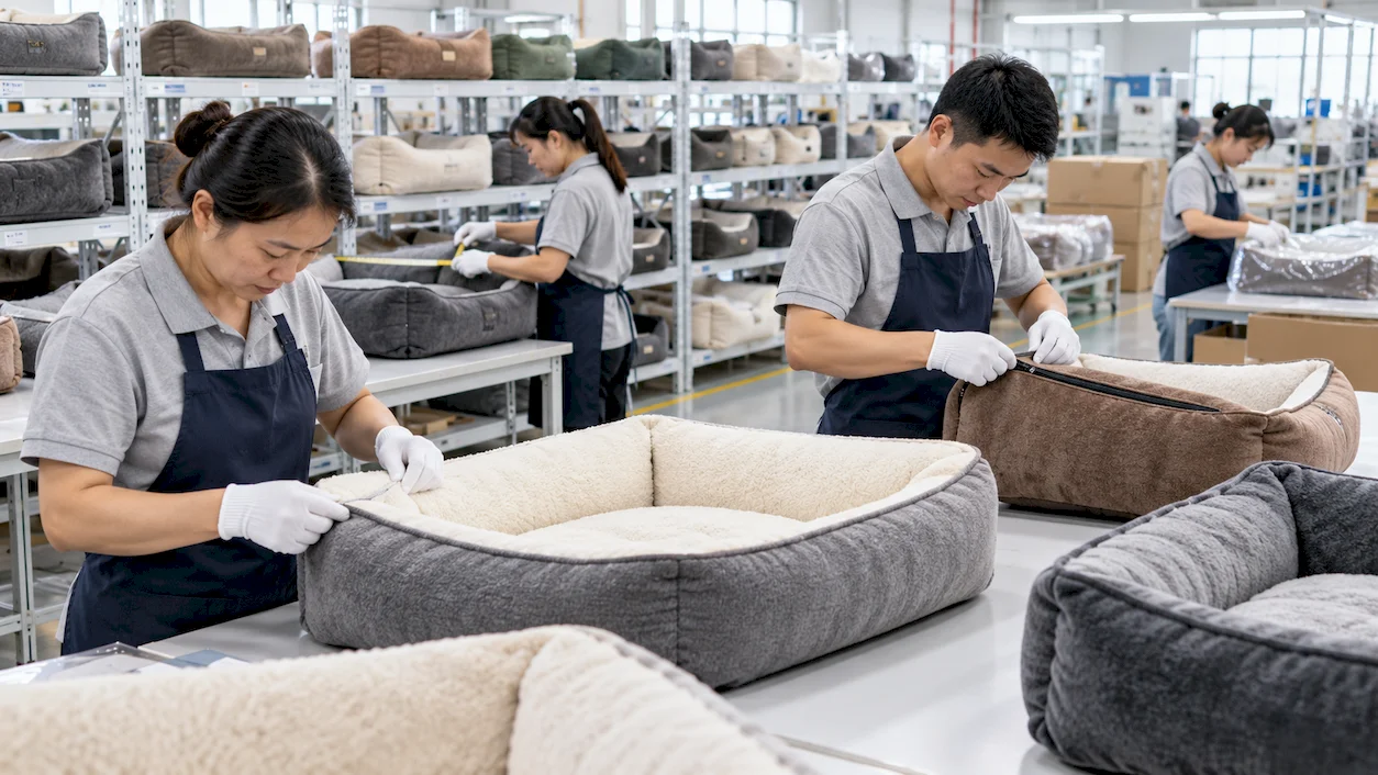 WLVOGUE OEM private label dog bed manufacturing and customization